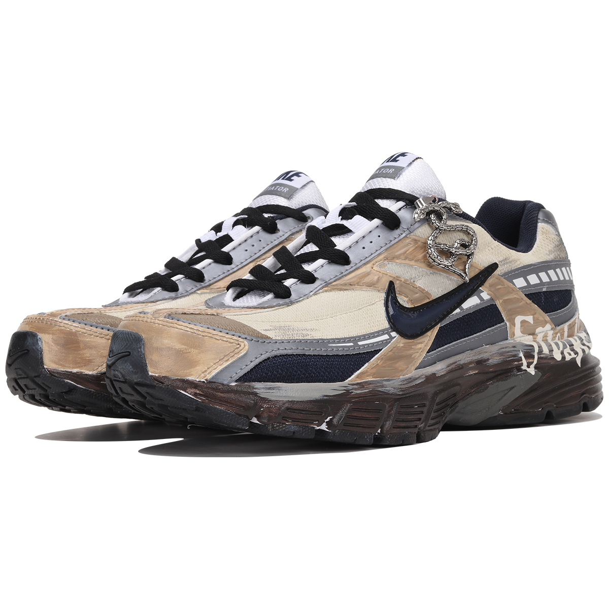Nike Initiator Slip Resistant Abrasion Resistant Slip Resistant Abrasion Resistant Low top Running Shoes Men’s