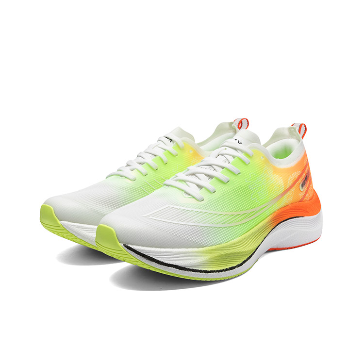 LPMX Textile, TPU Cushioning Slip Resistant Abrasion Resistant Low top Sprint Carbon Plate Running Shoes Men’s