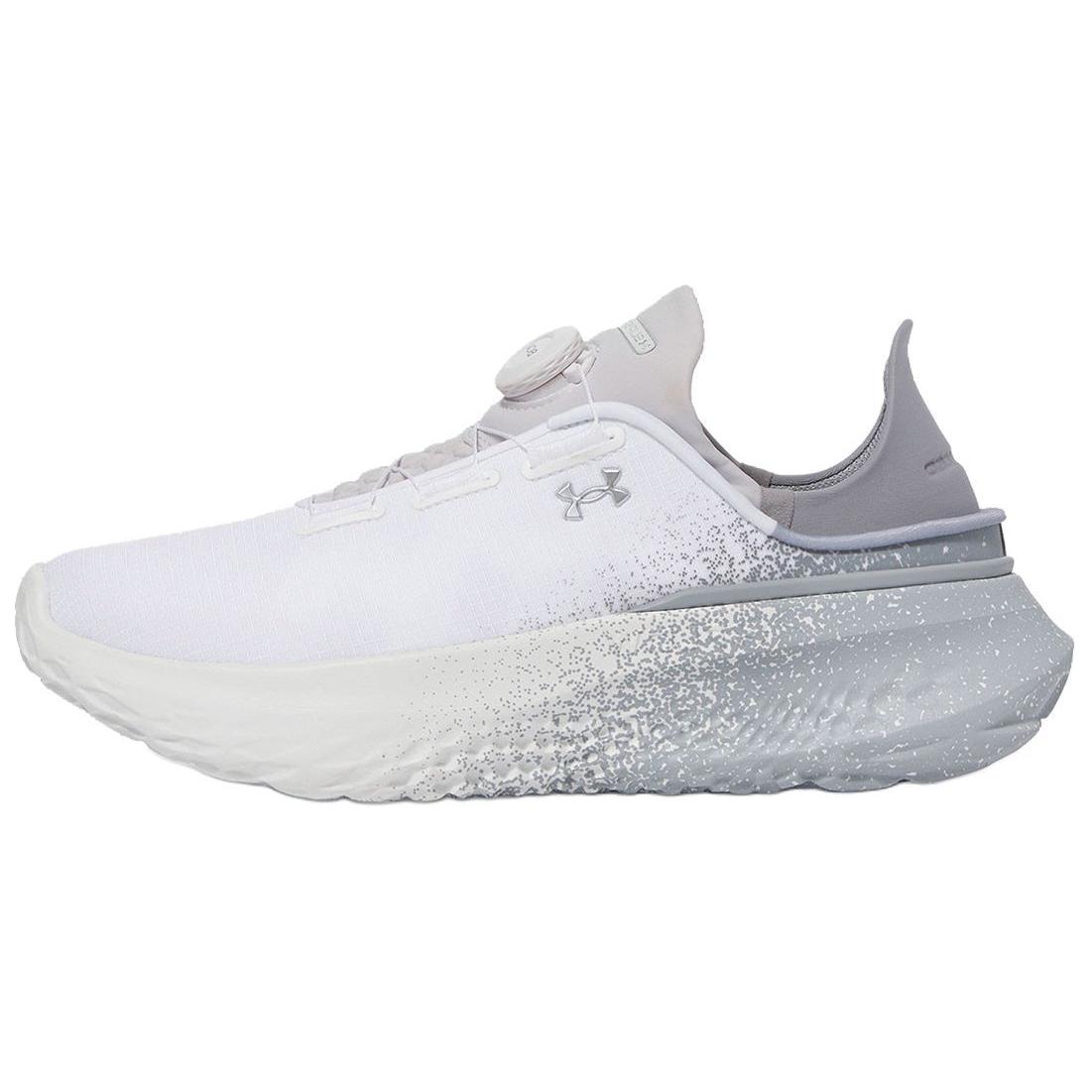 Under Armour Abrasion Resistant Breathable Abrasion Resistant Breathable Low top Running Shoes Men’s White Gray