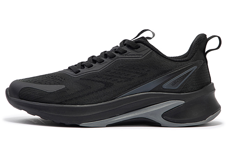 361° Sharp Tooth Collection Slip Resistant, Abrasion Resistant, Breathable Low top Running Shoes Women’s Black Gray