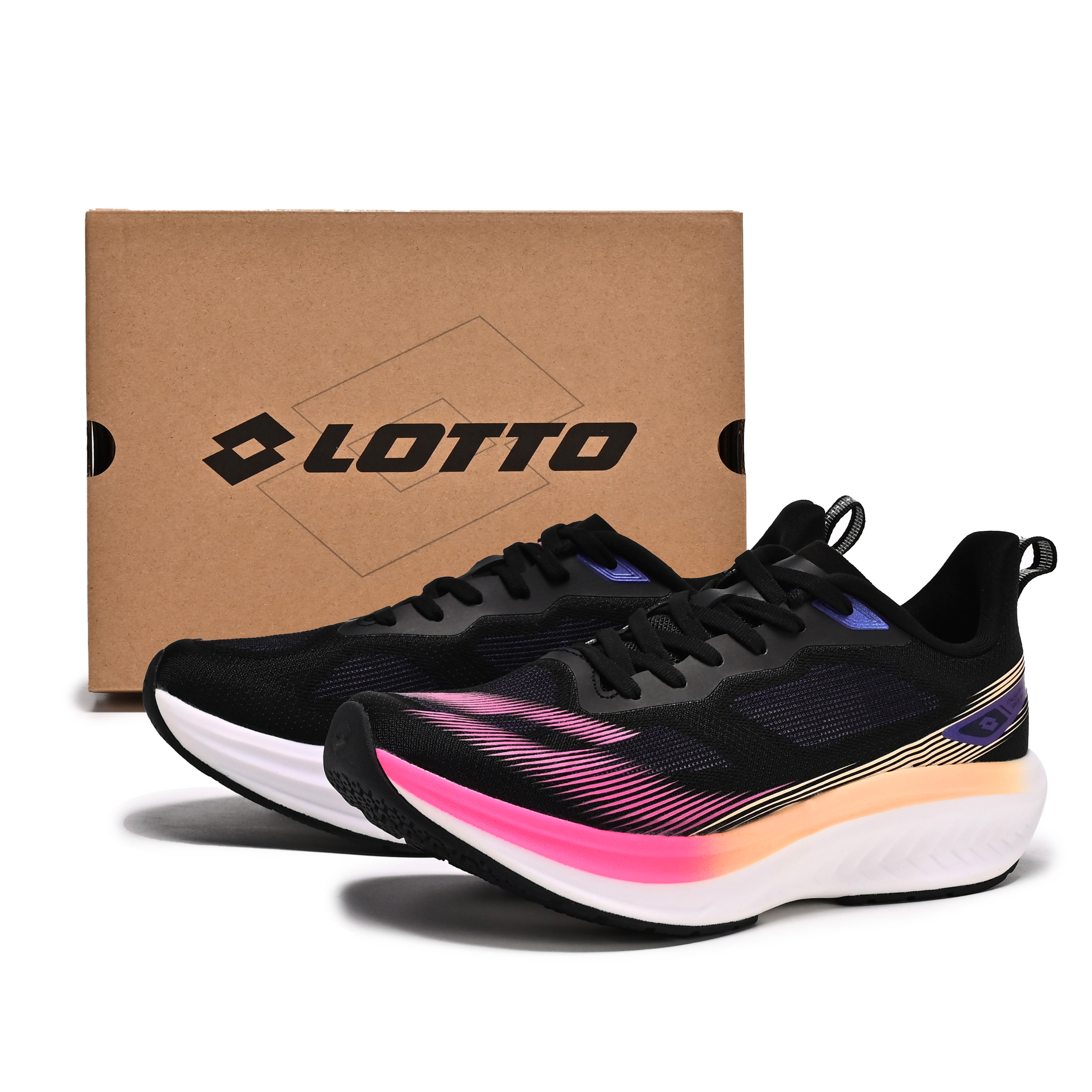 LOTTO Abrasion Resistant Breathable Slip Resistant Low top Running Shoes Women’s Black