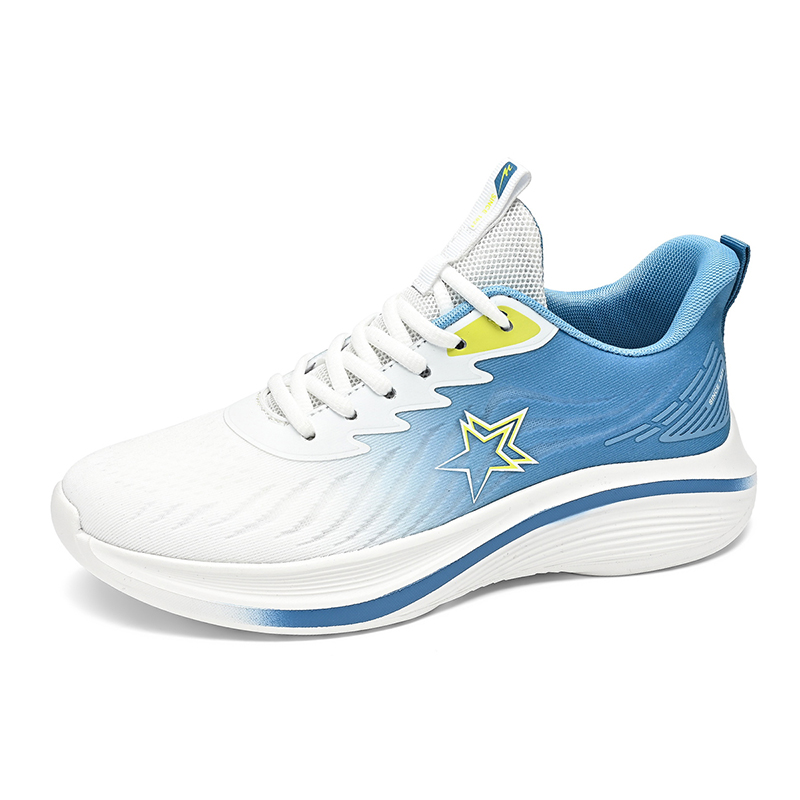 Binary Cushioning Slip Resistant Abrasion Resistant Breathable Coverage Support Lightweight Height Increasing Rebound
