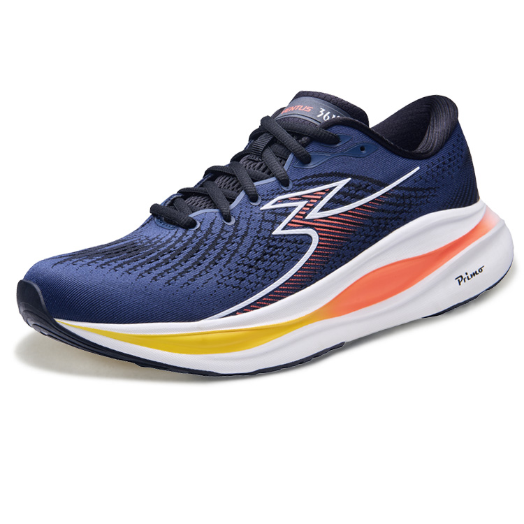 361° Cushioning, Wear Resistant Low top Long Distance Running Shoes Men’s Formalwear Blue