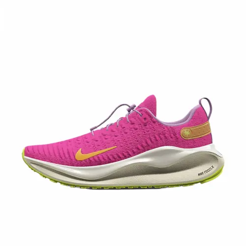 Nike InfinityRN Comfortable Slip Resistant Abrasion Resistant Low top Running Shoes Women's Pink