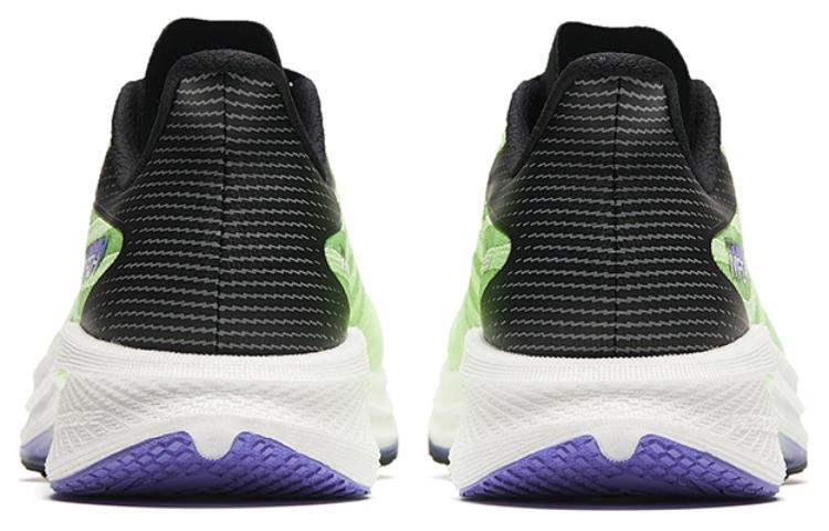 Anta MACH 4.0 Cushioning Slip Resistant Abrasion Resistant Rebound Low top Running Shoes Men’s Green Black