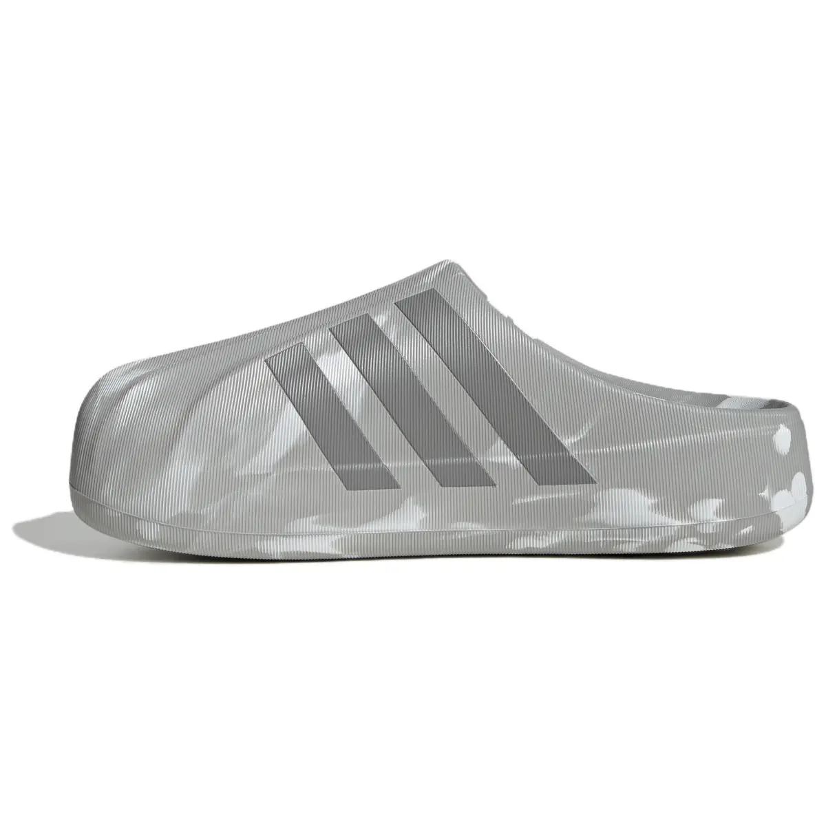 Adidas Originals AdiFOM SUPERSTAR MULE Comfortable And Trendy Slip Resistant Closed Toe Slippers Men's Gray