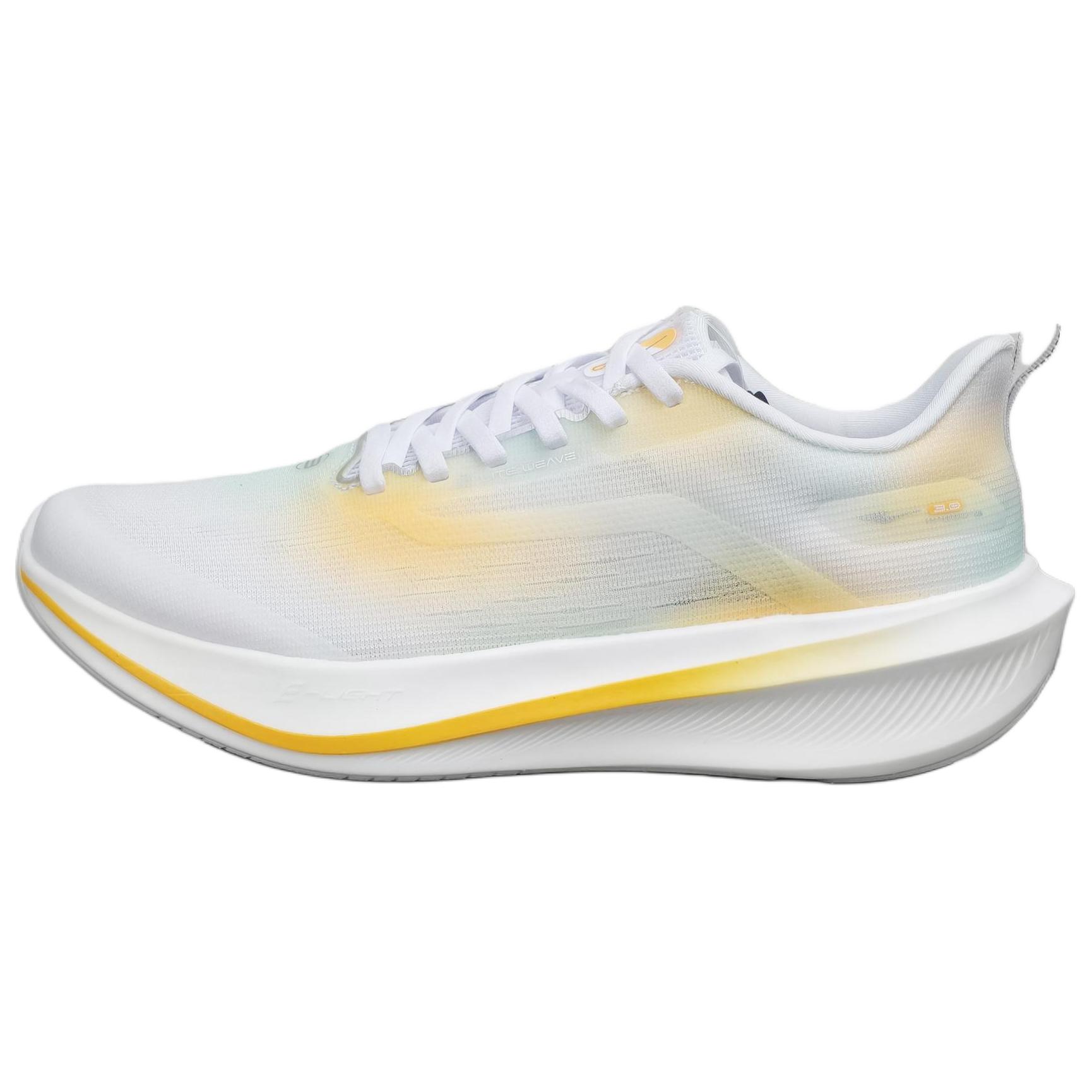 Erke Light Acrobatics 3.0 Slip Resistant Abrasion Resistant Low top Casual Running Shoes Men’s White Orange