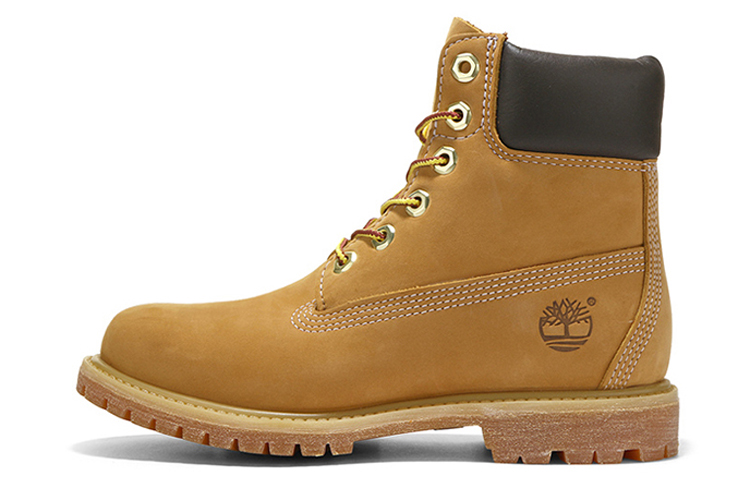 Timberland Series Tianbolan Premium ноутбук кожа удерживающий тепло Износостойкий классический Короткая трубка прогулочная обувь женский желтый