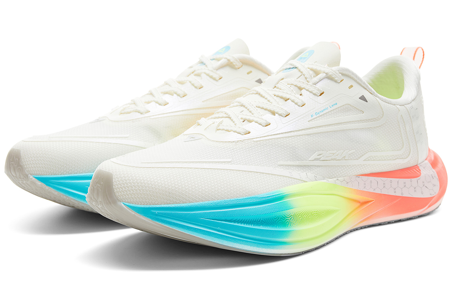 PEAK Low top Running Shoes Men’s White Blue Red