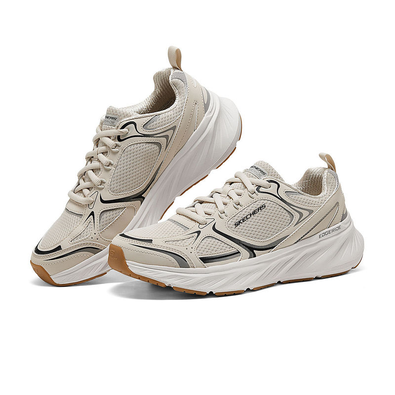 Skechers Edgeride Abrasion Resistant Lightweight Wear resistant And Lightweight Low top Running Shoes Men’s White
