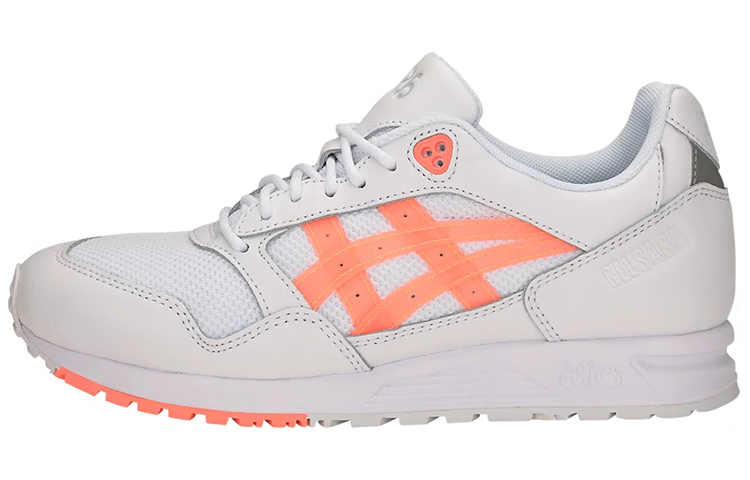 ASICS Gel Saga Running Shoes Women's Low Top White/Orange