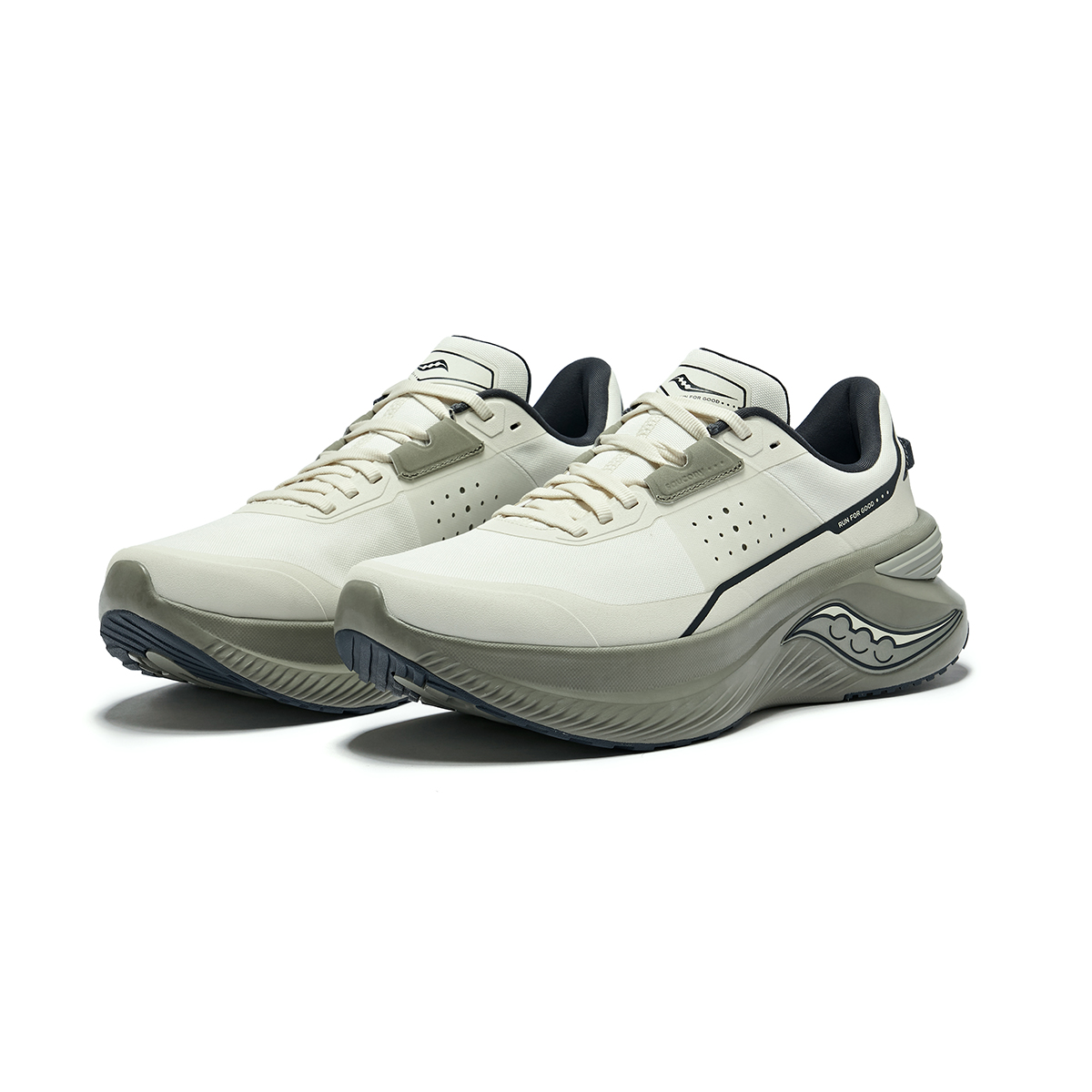 Saucony Shift Flow Lingxun Abrasion Resistant Low top Running Shoes Men’s Gray
