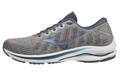 Mizuno Wave Rider 25 Running Shoes Men's Low Top Gray/Silver