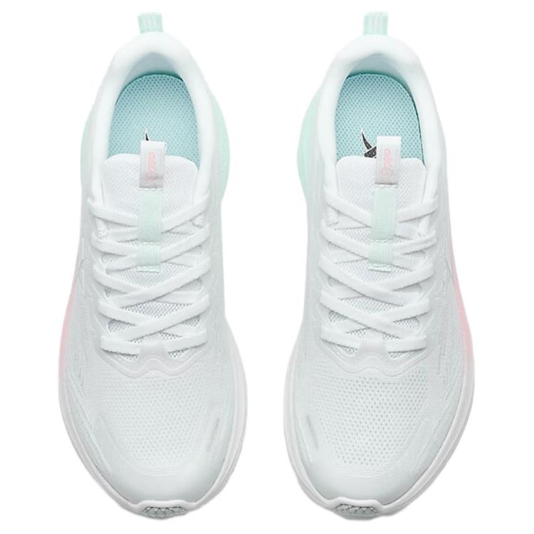 XTEP Abrasion Resistant Coverage Low top Casual Running Shoes Women’s White Blue Pink