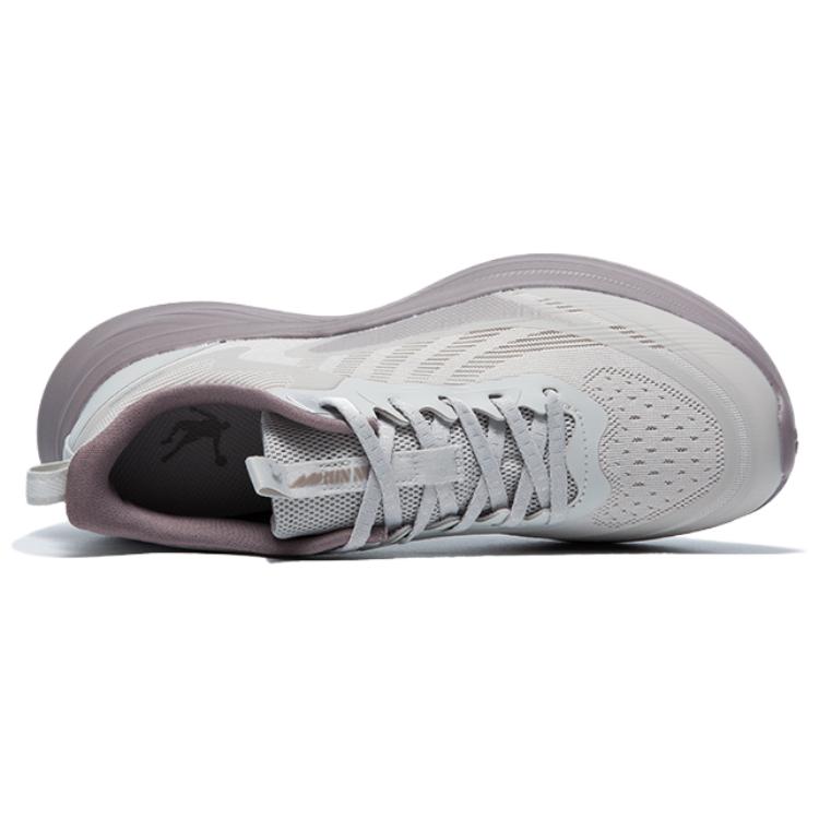 QIAODAN Cushioning Abrasion Resistant Breathable Low top Casual Running Shoes Women’s Gray