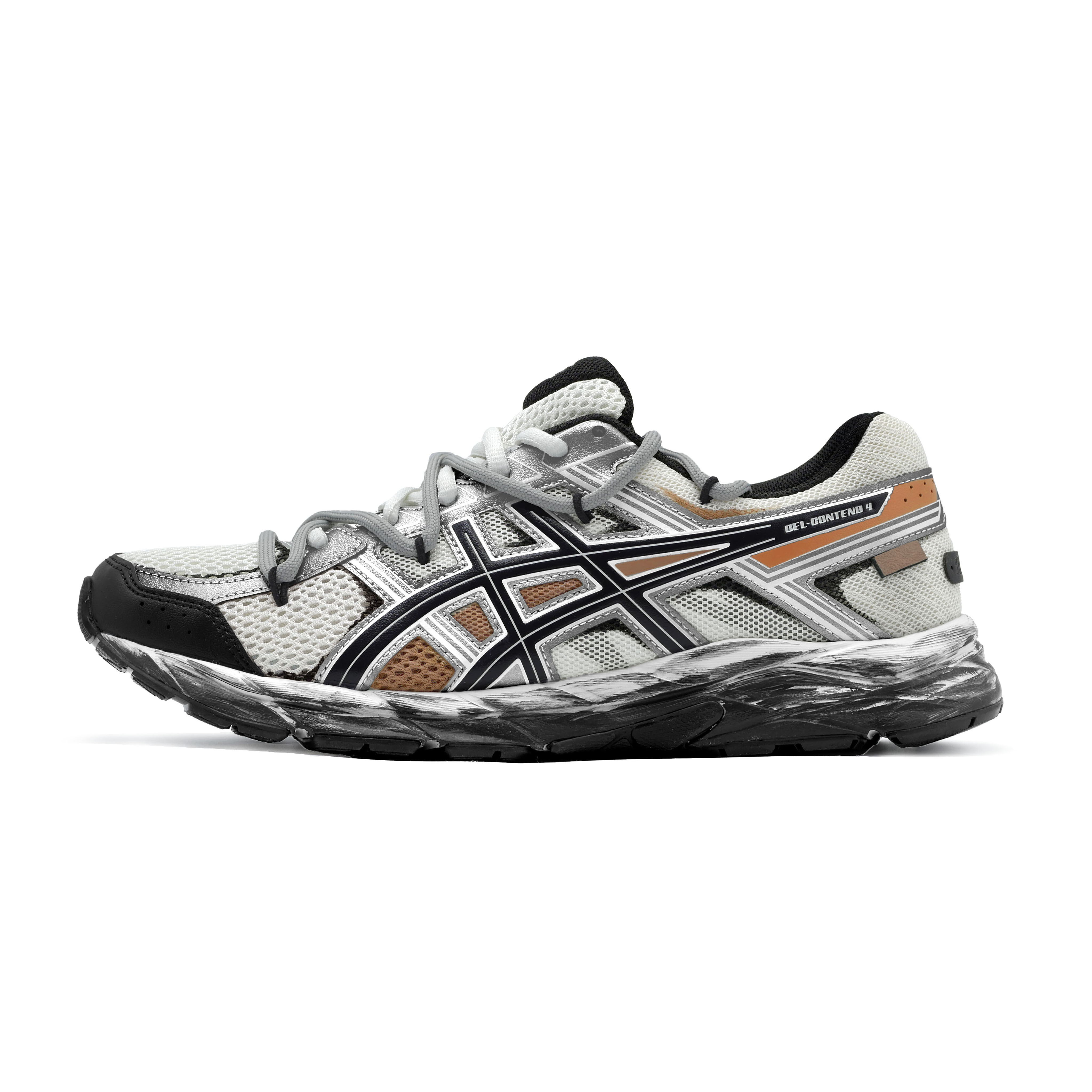 Asics Gel Contend 4 Abrasion Resistant Abrasion Resistant Low top Running Shoes Men’s Gray Brown