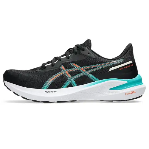 ASICS GT 1000 13 Black Wave Teal