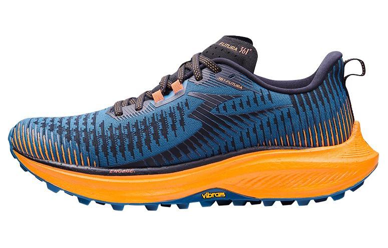 361° Cushioning, Wear Resistant Low top Running Shoes Men’s Blue Black