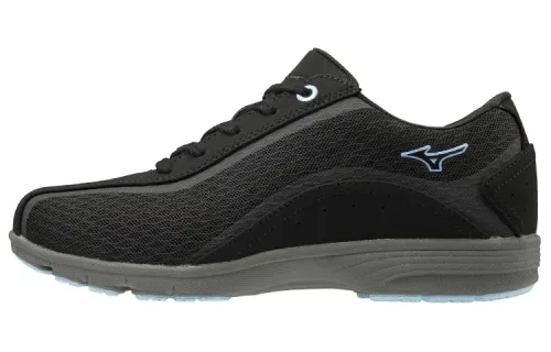 Mizuno LS802 Cushioning Abrasion Resistant Waterproof Low top Sports Casual Shoes Women's Black