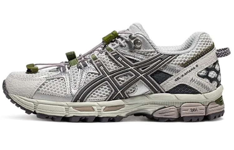 Asics Gel-Kahana 8 Grey Matcha Green Women's