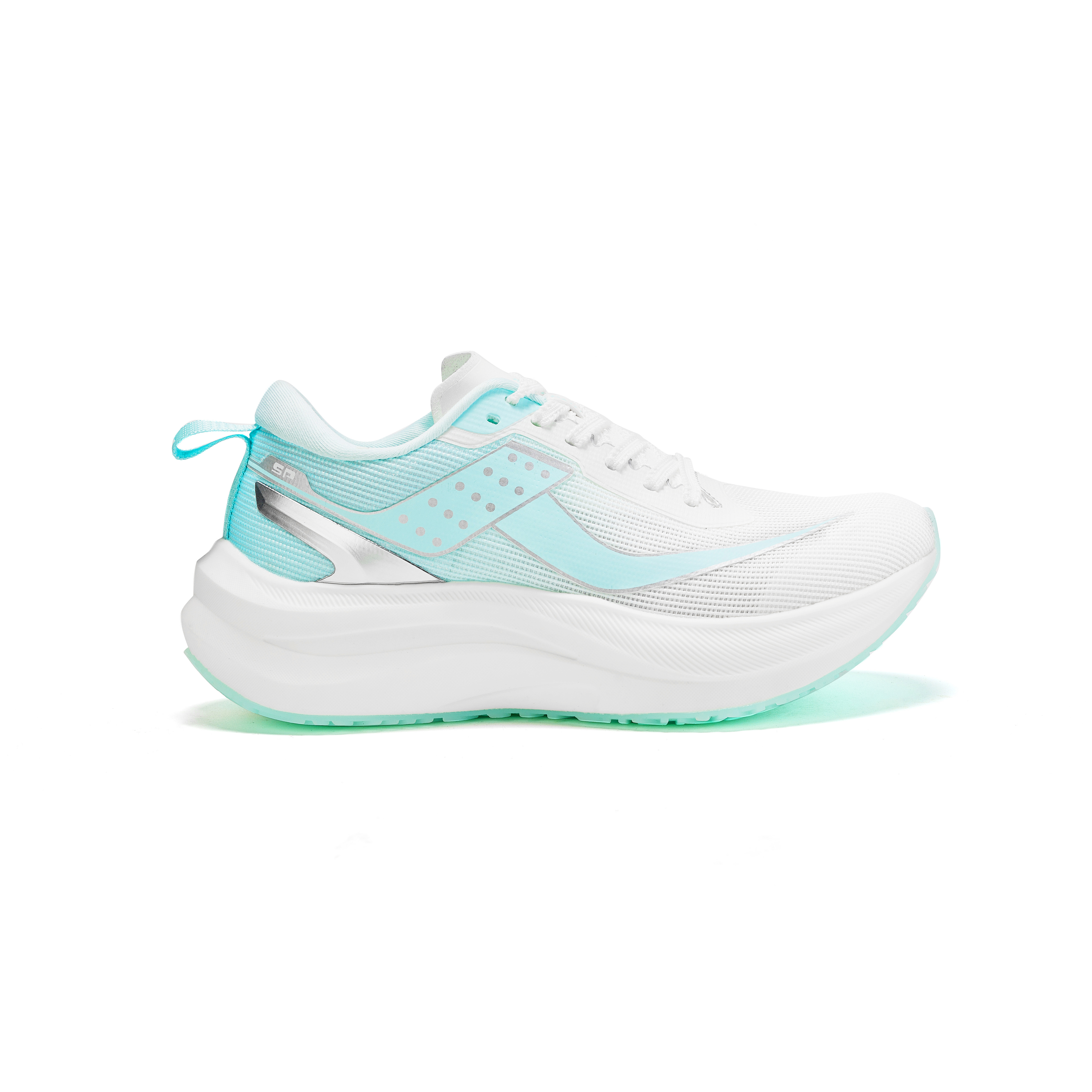 WEIMING Low top Running Shoes Unisex White Jade Blue