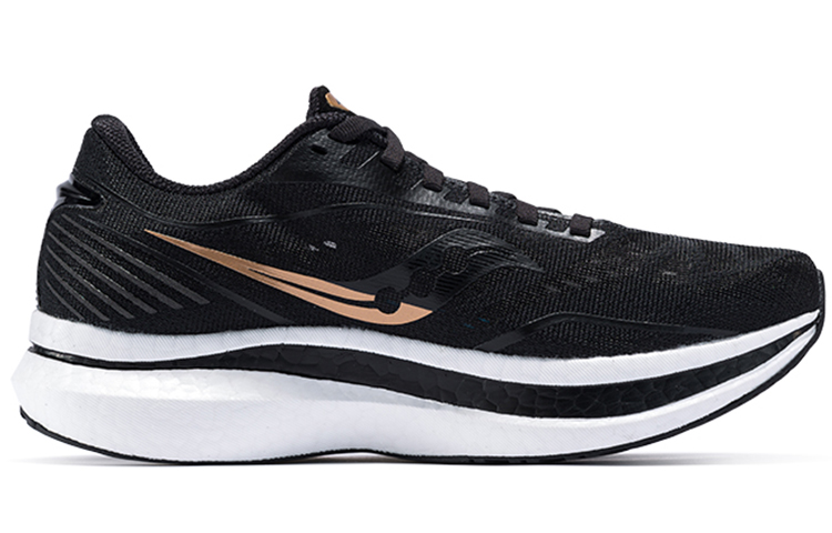 Saucony Endorphin Speed 1 Running Shoes Women’s Low Top Black Copper Gold