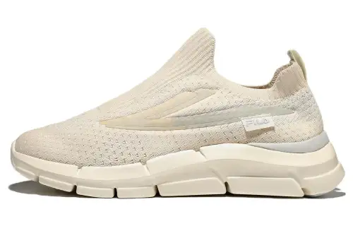 FILA RGB Peer 2.0 Fabric Low top Running Shoes Men's Beige Korean Style