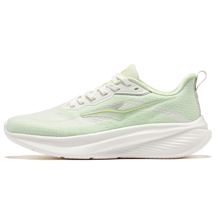 Erke Cushioning Rebound Breathable Low top Running Shoes Women’s Microcrystal White Teal