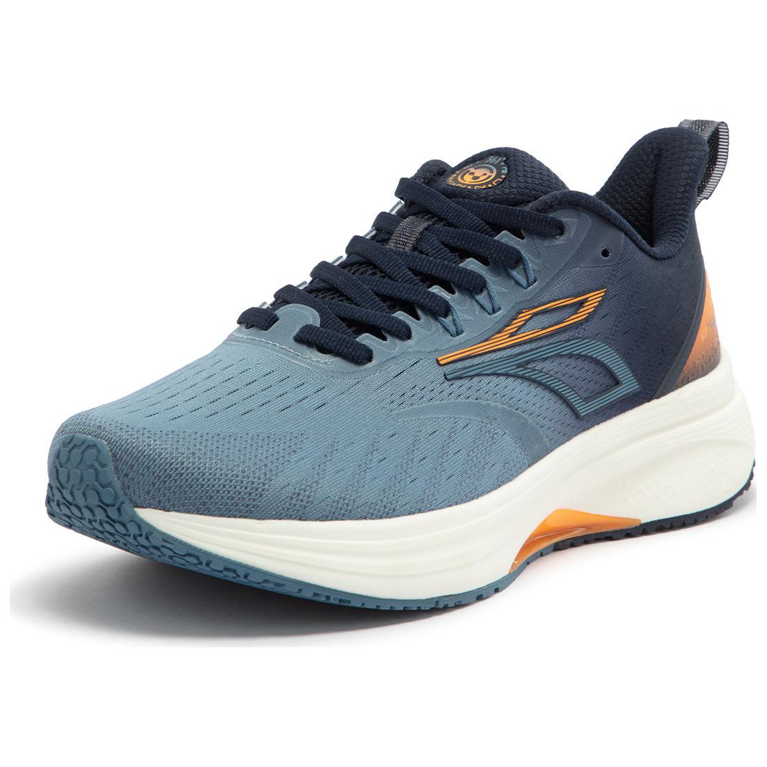 361° Titan Lite Comfortable And Trendy Cushioning, Wear Resistant Low top Casual Running Shoes Unisex Blue Orange