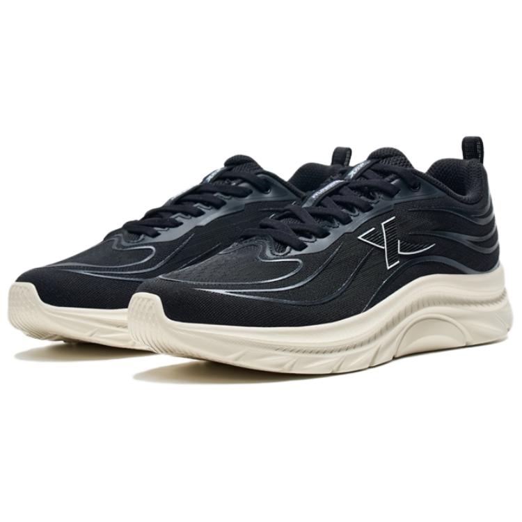XTEP Cushioning Rebound Cushioning Rebound Low top Running Shoes Women’s Black Beige