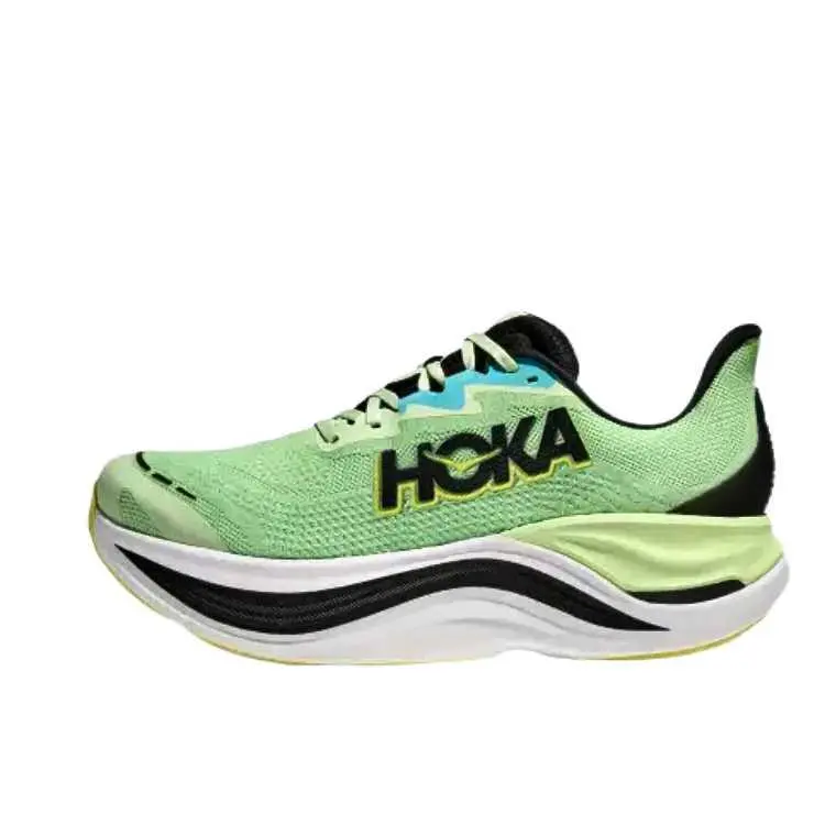 HOKA ONE ONE SKYWARD X Abrasion Resistant Abrasion Resistant Low top Long Distance Running Shoes Men's Green