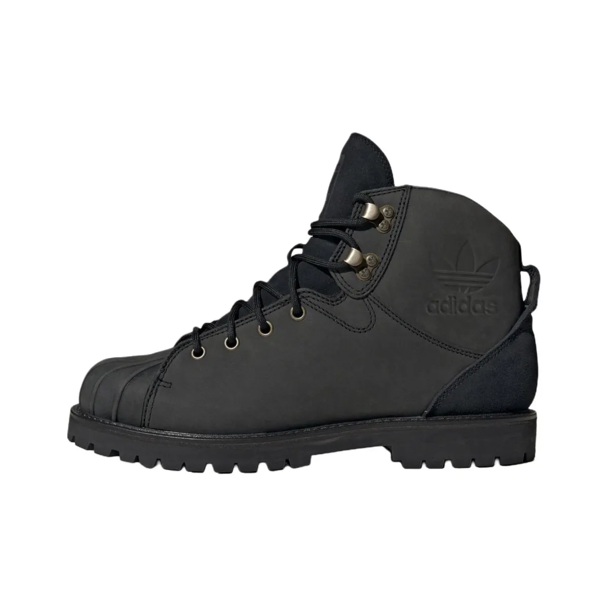 Adidas Originals SUPERSTAR Waterproof Short Outdoor Boots Unisex Black