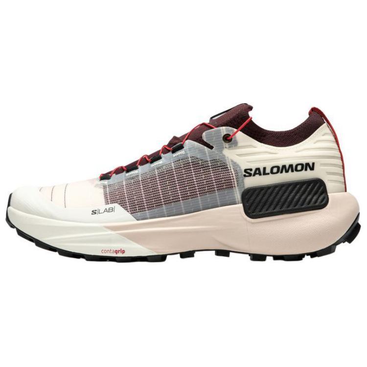 SALOMON S/LAB GENESIS Trail Running Shoes Unisex Beige Gray