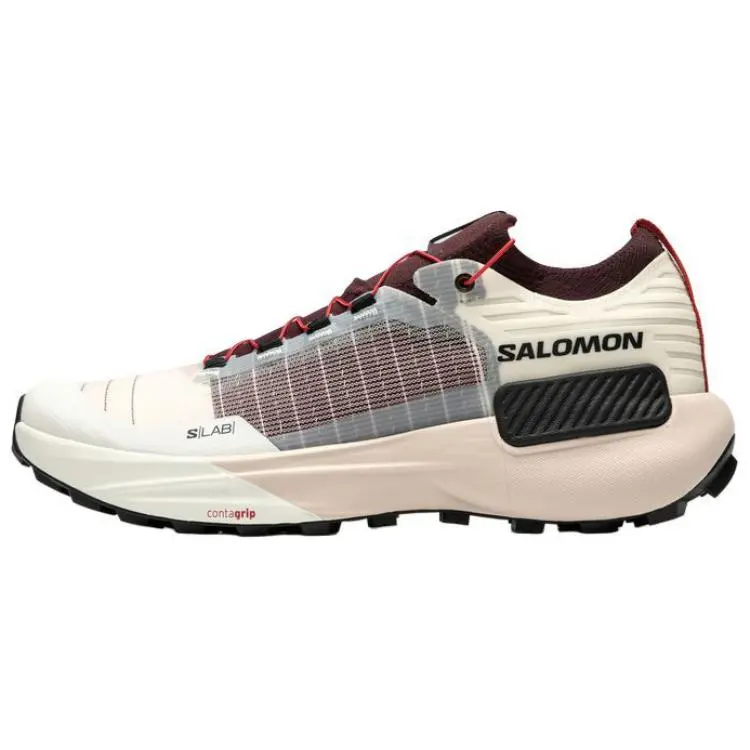 SALOMON S/LAB GENESIS Trail Running Shoes Unisex Beige Gray