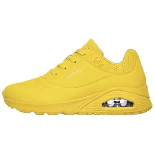 Skechers Uno Low top Casual Shoes Women's Yellow