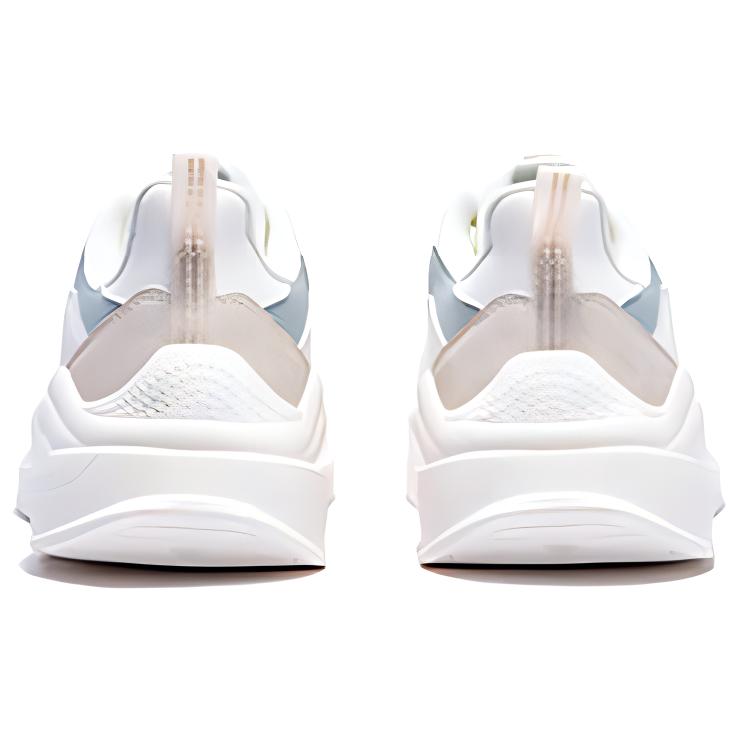 361° Slip Resistant And Breathable Slip Resistant And Breathable Low top Sprint Running Shoes Women’s White Beige