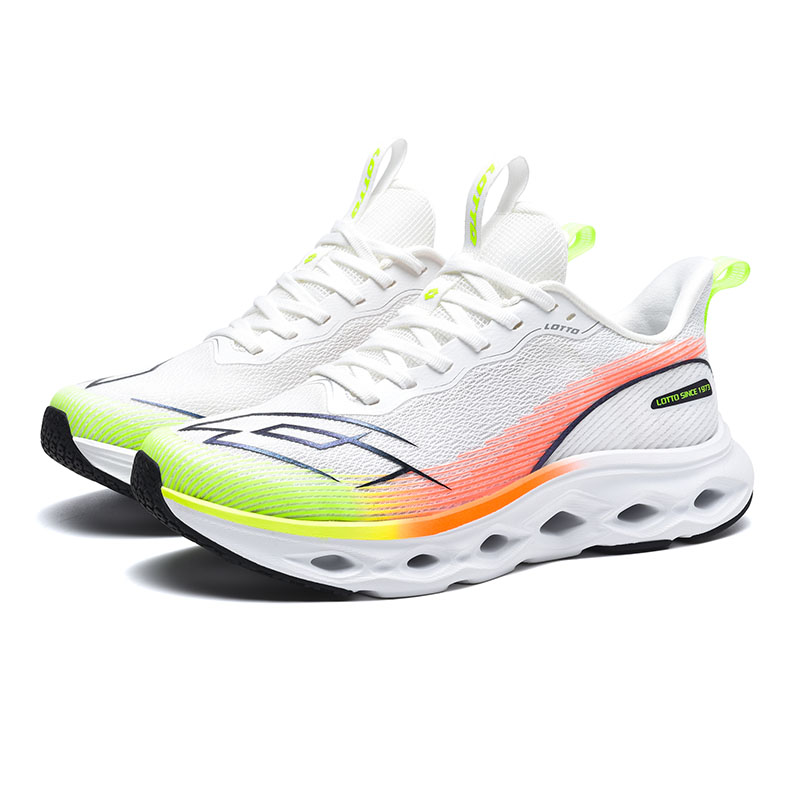 LOTTO Slip Resistant Abrasion Resistant Low top Running Shoes Women’s Neon Green