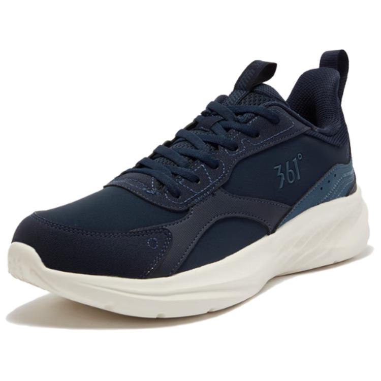 361° Non slip Lightweight Low top Casual Running Shoes Men’s Blue White
