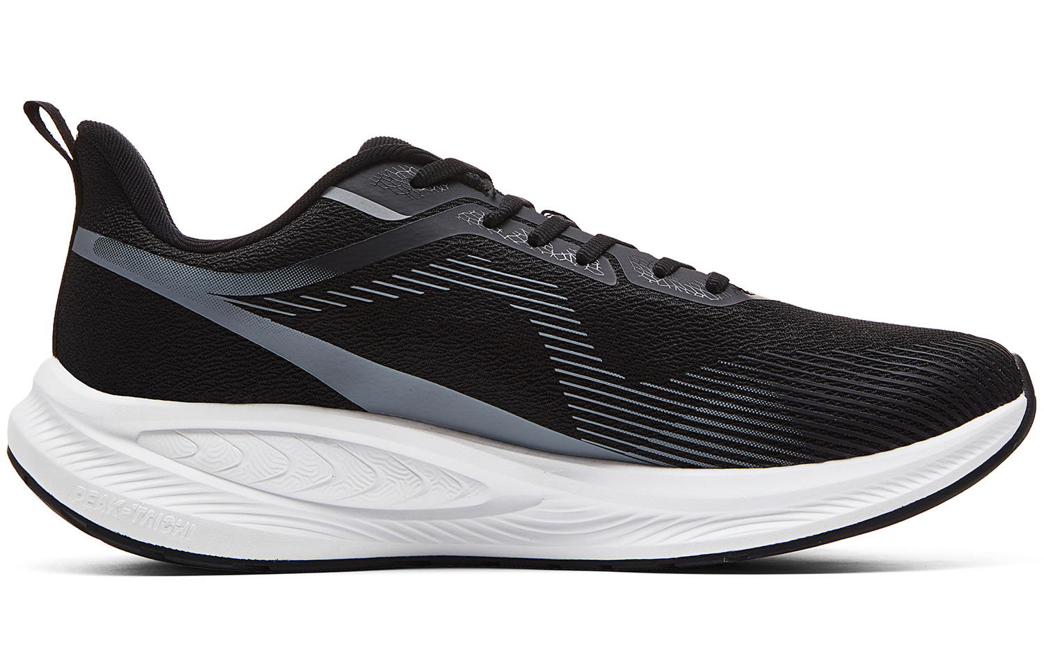 PEAK Running Shoes Men’s Low Top Black Baymax