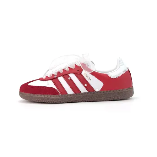 Adidas Originals SAMBA OG Low top Skateboard Shoes Unisex Red