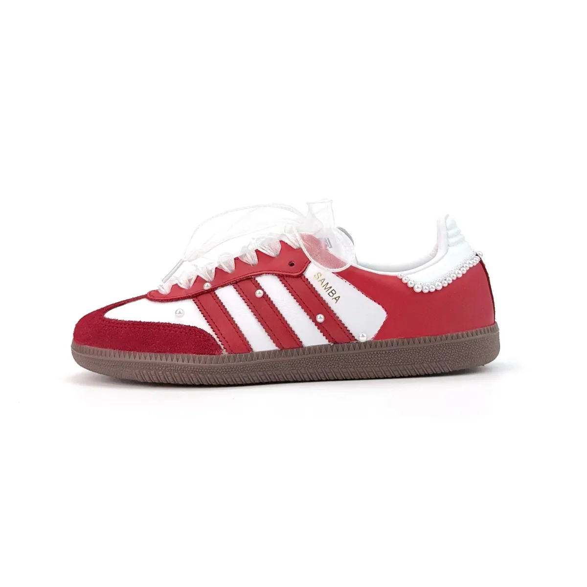 Adidas Originals SAMBA OG Low top Skateboard Shoes Unisex Red