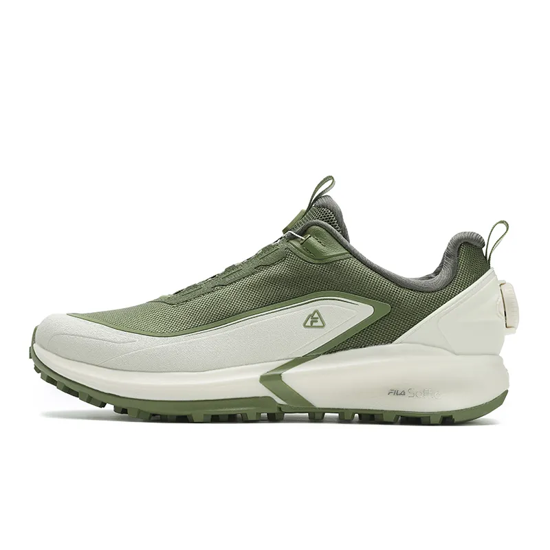FILA BOA LYNX 3 Low top Trail Running Marathon Training Long Distance Running Shoes Men's Green