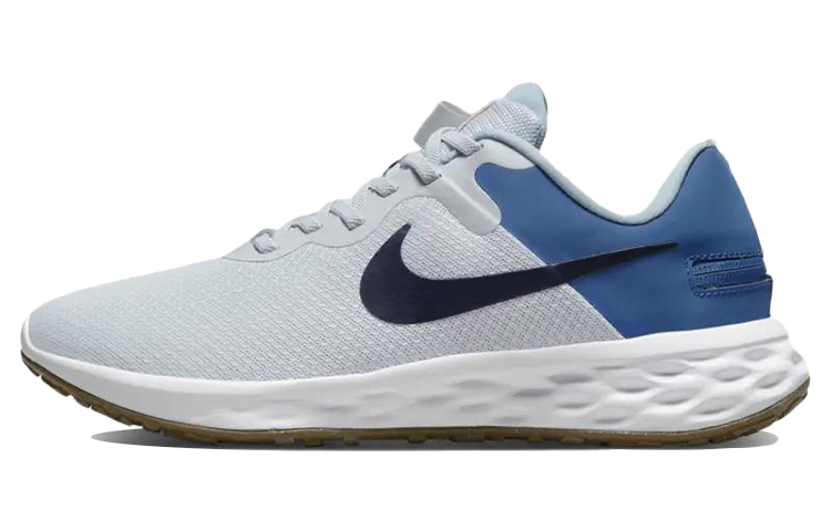Nike Revolution 6 FlyEase Next Nature Pure Platinum Dark Marina Blue