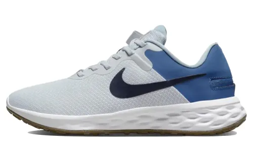 Nike Revolution 6 FlyEase Next Nature Pure Platinum Dark Marina Blue