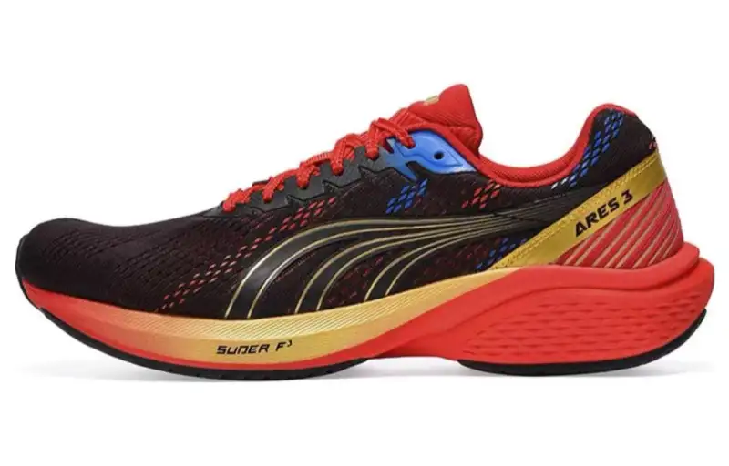 DO WIN Warrior 3 Running Shoes Unisex Low Top Gold