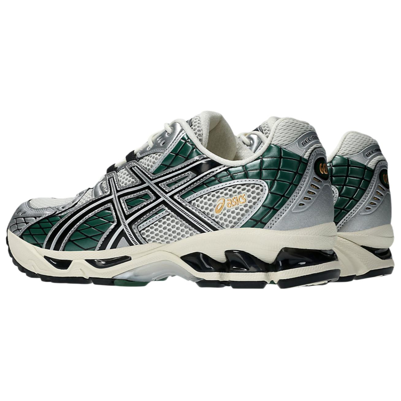 ASICS GEL Nimbus 10.1 Abrasion Resistant Low top Casual Running Shoes Unisex Black Silver