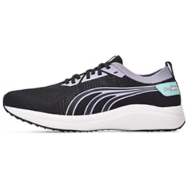 DO WIN Cushioning, Wear Resistant Low top Casual Running Shoes Unisex Black Purple