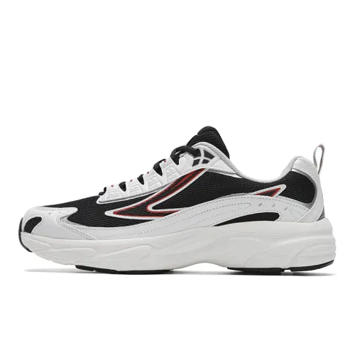 FILA VERDICT Textile, Synthetic Leather Low top Casual Running Shoes Men's Black White
