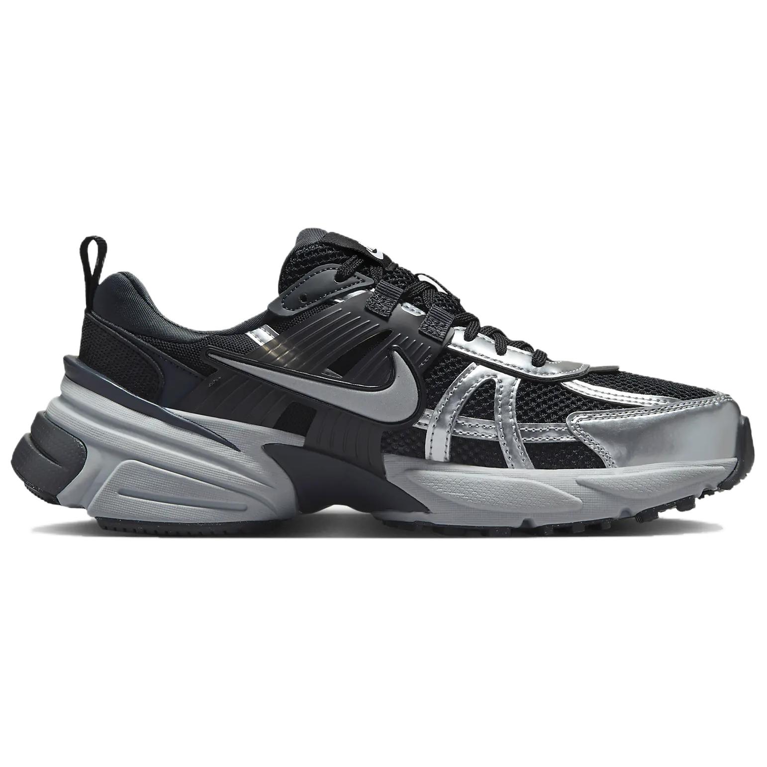 Nike V2K Run Black Metallic Silver Women’s