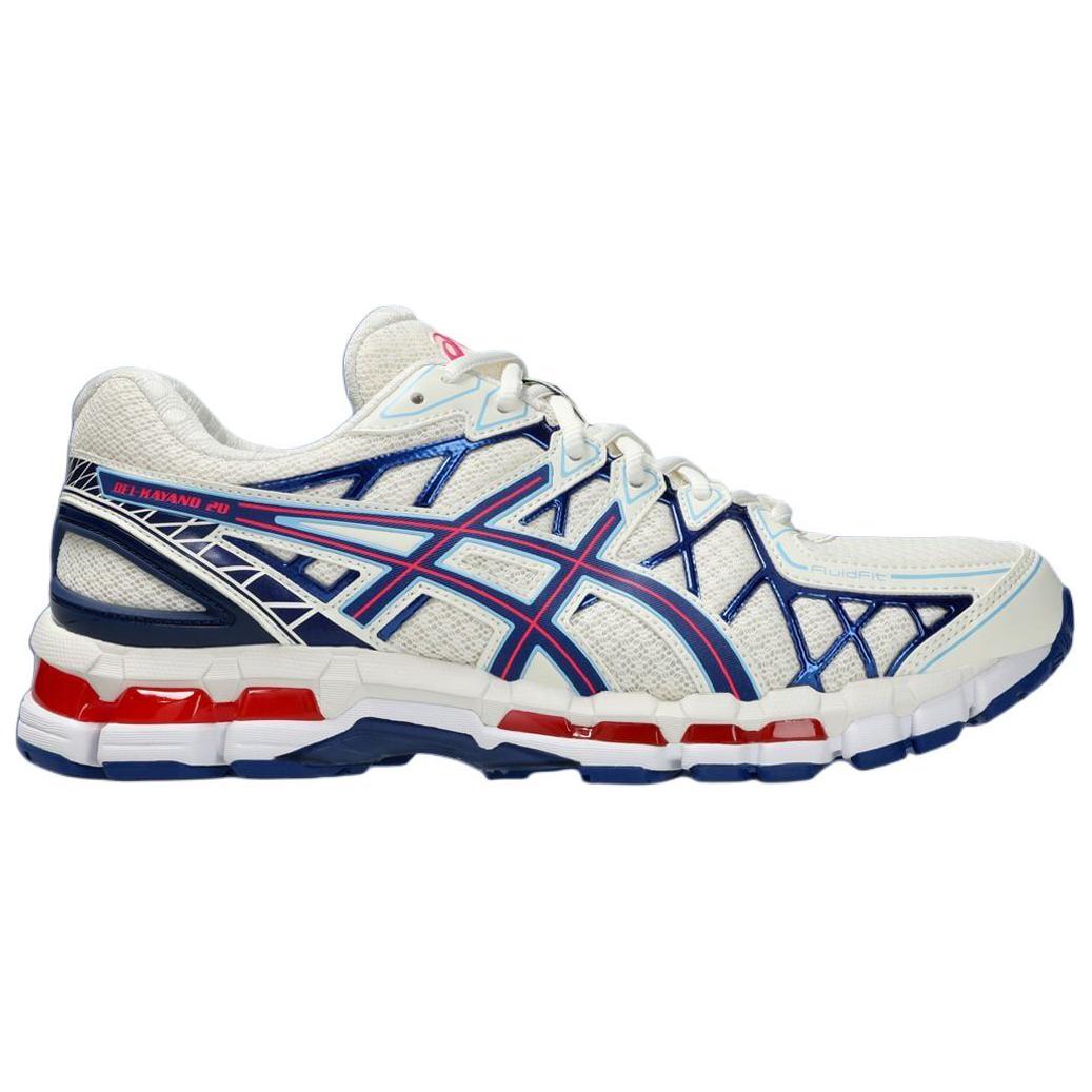 ASICS Gel Kayano 20 Cream Blue Red
